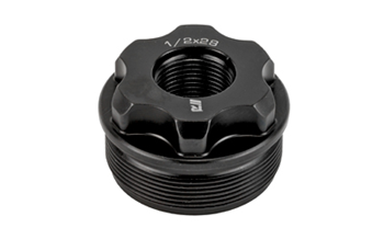 Rugged Gear OF001 1/2x28 Fixed Mount Obsidian ALPHA 9MM