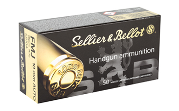 Sellier & Bello PISTOL SB10A S&B 10MM 180GR FMJ 1000RD CS