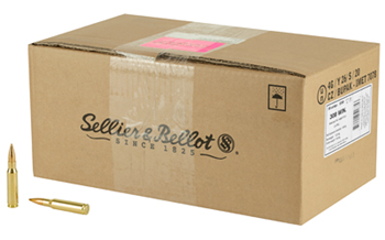 Sellier & Bello RIFLE SB308A S&B 308WIN 147GR FMJ 500RD CS
