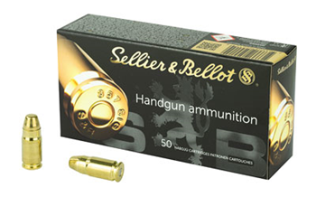 PISTOL Sellier & Bellot SB357SIG Handgun  357 Sig 140 gr Full Metal Jacket (FMJ) 50 Bx/
