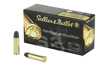 PISTOL Sellier & Bellot SB38A Handgun  38 Special 158 gr Lead Round Nose (LRN) 50 Bx/ 2