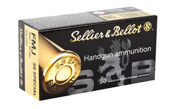 Sellier & Bello PISTOL SB38P S&B 38SPL 158 FMJ 1000RD CS