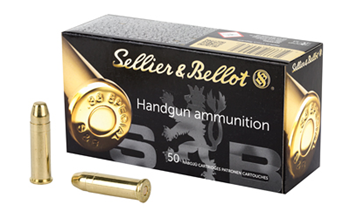 PISTOL Sellier & Bellot SB38P Handgun  38 Special 158 gr Full Metal Jacket (FMJ) 50 Bx/