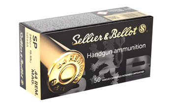 Sellier & Bello PISTOL SB44A S&B 44MAG 240 SP 600RD CS