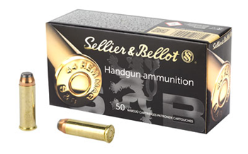 PISTOL Sellier & Bellot SB44A Handgun  44 Rem Mag 240 gr Soft Point (SP) 50 Bx/ 12 Cs