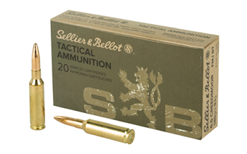 RIFLE Sellier & Bellot SB65A Rifle  6.5 Creedmoor 140 gr Full Metal Jacket Boat-Tail (