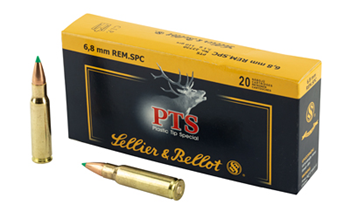 RIFLE Sellier & Bellot SB68B Rifle  6.8 SPC 110 gr Plastic Tip Special (PTS) 20 Bx/ 30