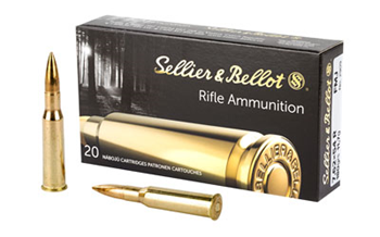 RIFLE Sellier & Bellot SB76254RA Rifle  7.62x54mmR 180 gr Full Metal Jacket (FMJ) 20 B