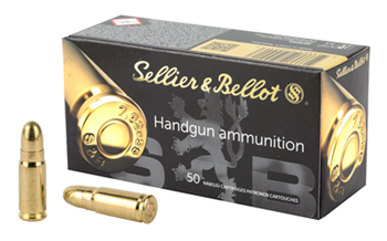 PISTOL Sellier & Bellot SB762TOK Handgun  7.62x25mm Tokarev 85 gr Full Metal Jacket (FM