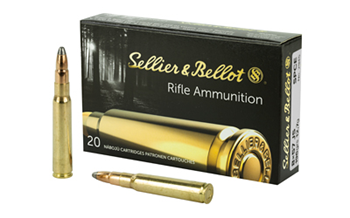 RIFLE Sellier & Bellot SB857JSB Rifle  8x57mm JS 196 gr Soft Point Cut-Through Edge (S