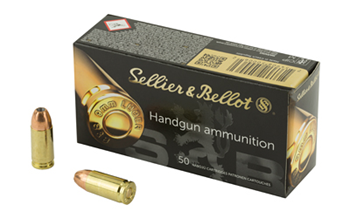 Sellier & Bello PISTOL SB9C S&B 9MM 115GR JHP 50/1000