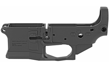 Silencerco  SilencerCo SU4766 SCO15 Lower Receiver Black Anodized Finish 7075-T6 Aluminum Ma