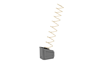 SI-EMP-G940 Strike Industries EMPG9&40 Enhanced Magazine Plate  made of Polymer with Black F
