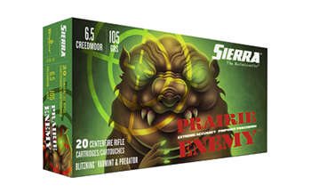Sierra Bullets PRAIRIE ENEMY A1785--05 SIERRA PRAIR 6.5CM 105GR BLTZ 20/200