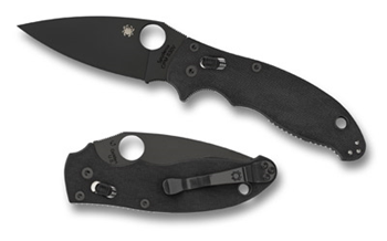 Spyderco  C101GPBBK2 SPYDERCO MANIX 2 BLACK BLADE