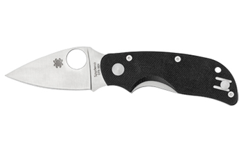 Spyderco  C129GP SPYDERCO CAT BLACK G-10 PLAINEDGE