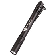 STYLUS Streamlight 66118 Stylus Pro Penlight Black Anodized Aluminum White LED 100 Lume