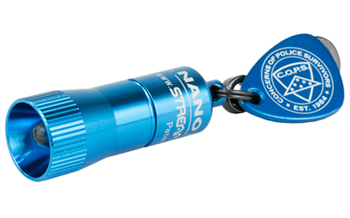 Streamlight  73002 STRMLGHT NANO 1.47" LED BLUE COPS