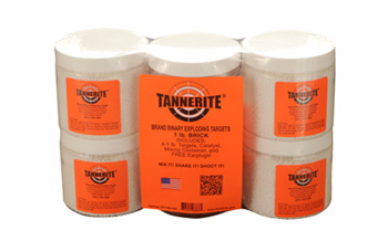 BRICK Tannerite 1BR 1 Pound Target  Impact Enhancement Explosion White Vapor Centerfir