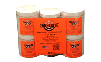 HALF BRICK Tannerite 12BR 1/2 Pound Target  Impact Enhancement Explosion White Vapor Center