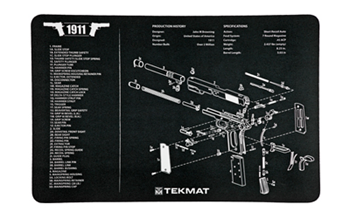Tekmat  TEK-R17-1911 TEKMAT PISTOL MAT 1911 BLK