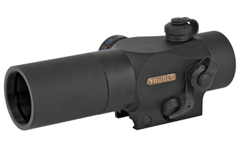Truglo TRITON TruGlo TG-TG8230TB Triton  Black Anodized 1x 30mm 3 MOA Illuminated Tri-Color Ce