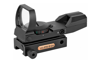 Truglo DUAL COLOR OPEN TruGlo TG-8370B Open Dot Sight  Black Anodized 1x 34mm 5 MOA Dual (Red/Green) Il