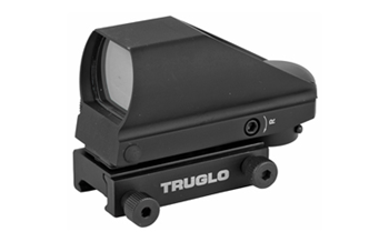 TRU-BRITE Truglo TG8380B Tru-Brite Dual Color 1x 34mm Multi-Reticle Dual Illuminated Red/G