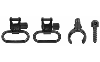 QD 115 SG-4 Uncle Mike's 15972 Magnum Band Swivel Set made of Steel with Blued Finish, 1" Lo