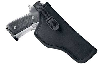 UM8116-1 Uncle Mike's 81161 Sidekick Hip Holster Size 16 made of Nylon with Black Finish