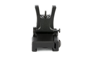 Leapers, Inc. - UTGMNT-755 UTG MNT-755 Low Profile Front Sight Folding Black for AR-15