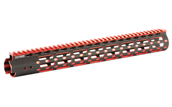 Leapers, Inc. -  MTU019SSMR2 UTG PRO M-LOK 15"SSLM 2TN RL BLK/RD