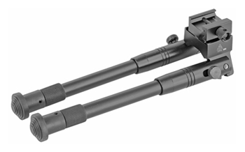 Leapers, Inc. - UNIVERSALSHOOTE UTG TL-BP69S High-pro Shooters Bipod Black 8.7-10.6" Polymer