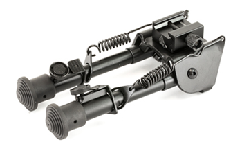 Leapers, Inc. - TACTICALOPBIPOD UTG TL-BP78 Tactical OP Bipod Black 6.1-7.9" Aluminum/Steel