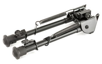 Leapers, Inc. - TACTICALOPBIPOD UTG TL-BP88 Tactical OP Bipod Black 8.3-12.7" Aluminum/Steel