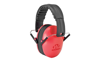 PASSIVE Walker's GWP-FKDM-COR Folding Passive Muff  23 dB Over the Head Polymer Coral Ea