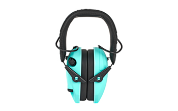 Gsm Outdoors  GWP-RSEM-LTL WALKER'S RAZOR SLM ELEC MUFF TEAL