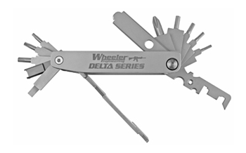 ARARMORER'STOOL Wheeler 1078948 Delta Series Compact Multi-Tool Silver Folding Stainless Steel A