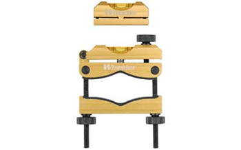 WH119050 Wheeler 119050 Pro Reticle Leveling System Black/Yellow Aluminum Universal