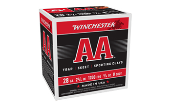 Winchester Ammu  AA288 WIN AA TRGT 28GA 2-3/4" #8 25/250