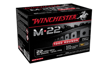 Winchester Ammu M22 S22LRT WIN M-22 22LR 40GR CPRN 500/2000