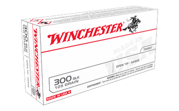 Winchester Ammu  USA300BLK WIN USA 300BLK 125GR OT 20/200