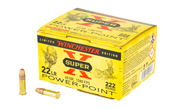 Winchester Ammu SUPER-X WIN X22LRPPB 22LR SUPER X 40 222/10
