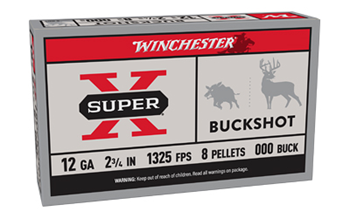 Winchester SUPER-X XB1200 WIN SUPERX 12GA 2.75 00BK 9PEL 5/250