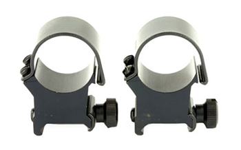 TOP MOUNT Weaver Mounts 49044 Top Mount Scope Ring Set Quick Detach For Rifle Extra High 1