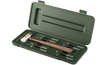 HAMMERPUNCHSET Weaver Mounts  Hammer and Punch Set  Includes Brass/Plastic Hammer & 8 Steel Pun