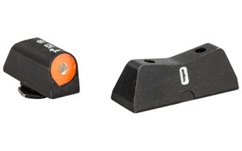 Xs Sights BIGDOTTRITIUMFR XS Sights GL0011S5N DXT II Big Dot Night Sight Set Tritium Green with Orange Out