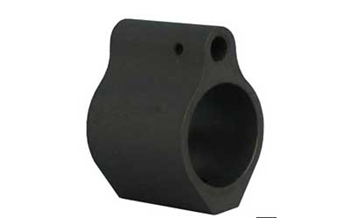 Yankee Hill Mac  Yankee Hill 9383 Low Profile Gas Block  Screw Set .750" Black Phosphate Steel 0.