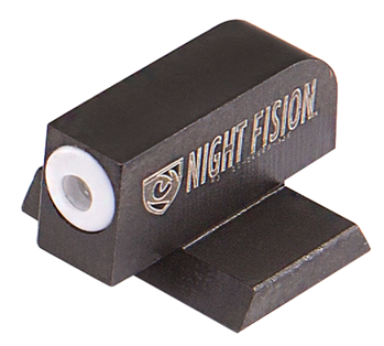 100262 Night Fision CNK025001WGX Perfect Dot Night Sight Square Tritium Green with Whit