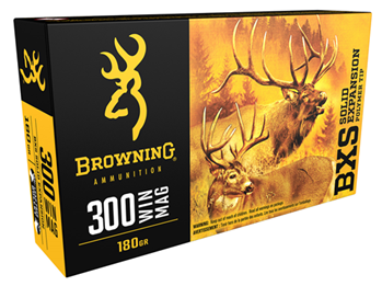 Browning Ammuni 100692 Browning Ammo B192403001 BXS  300 Win Mag 180 gr Terminal Tip 20 Bx/ 10 Cs
